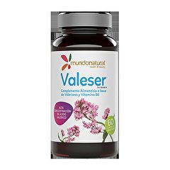 Comprar MUNDO NATURAL Valeser 60 Cápsulas Vegetais Por 12,40€