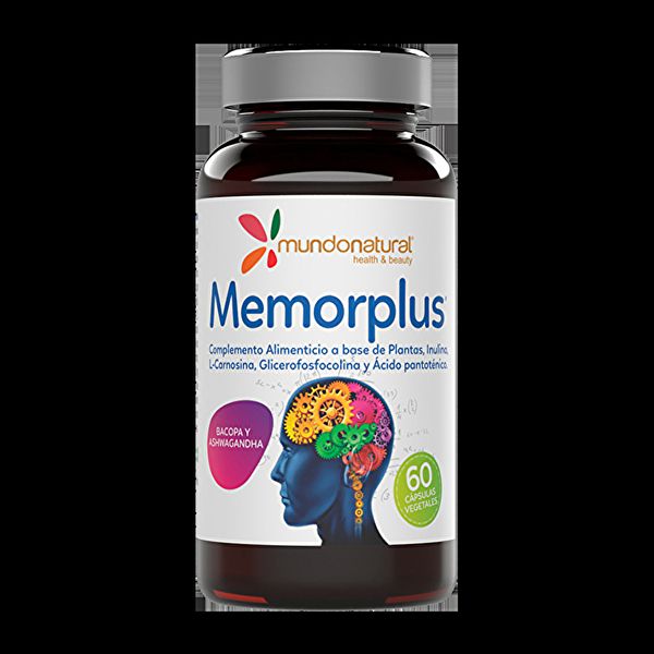 Memorplus 60 cápsulas vegetais - MUNDO NATURAL