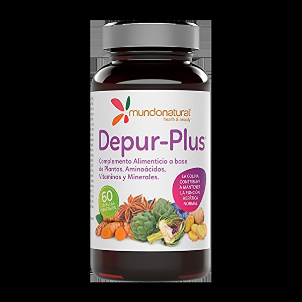 Depur Plus 60 cápsulas vegetais - MUNDO NATURAL