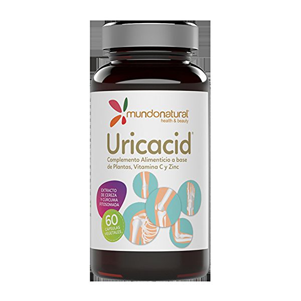 Uricacid 60 Cápsulas Vegetais - MUNDO NATURAL