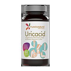 Buy MUNDO NATURAL Uricacid 60 Vegetable Capsules By 26,80€