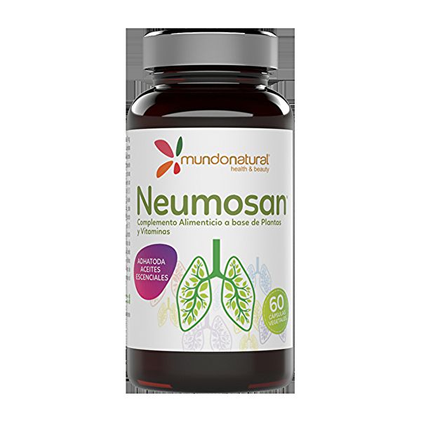 Neumosan 60 Cápsulas Vegetais - MUNDO NATURAL