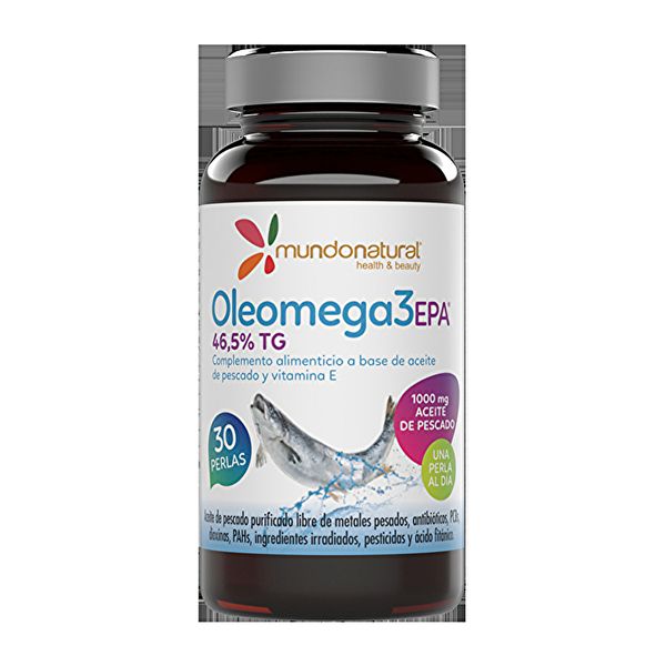 Oleomega3 EPA 30 parels - MUNDO NATURAL