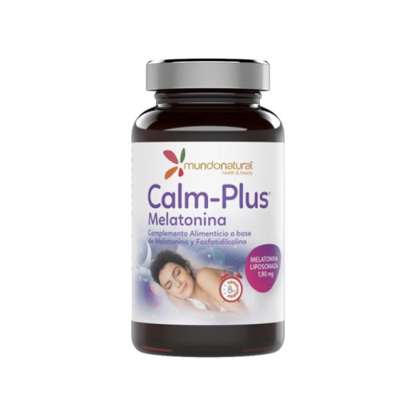 Calm Plus Melatonin 30 Capsules - MUNDO NATURAL