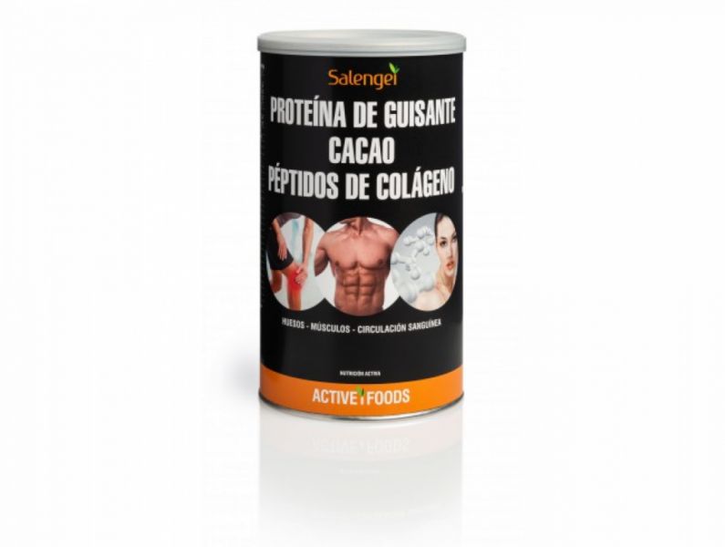 PROTEINA VEGETAL COLAGENO Y CACAO 500 gr