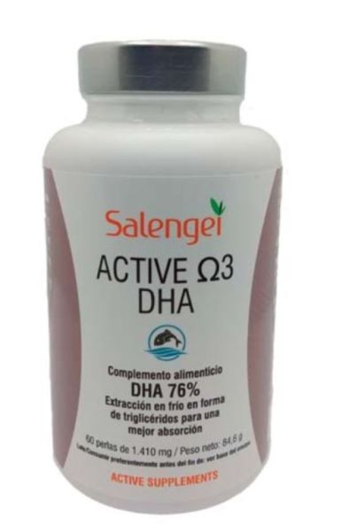 ACTIEVE OMEGA 3 DHA 60 Parels - SALENGEI