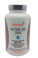 Kopen SALENGEI ACTIEVE OMEGA 3 DHA 60 Parels Door 35,55€