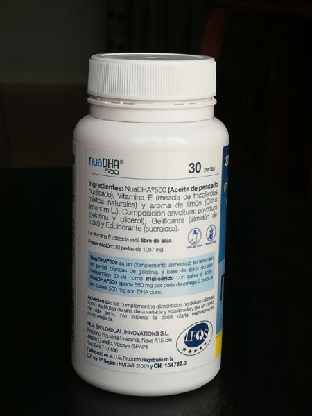 NUADHA 500 mg CITROEN 30 kauwcapsules - NUA Img 3