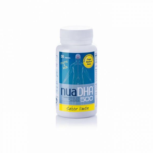 NUADHA 500 mg CITRON 30 Gélules à Croquer - NUA