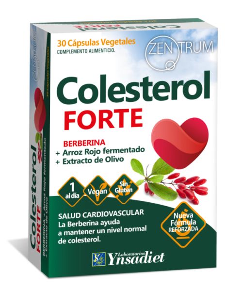 Cholesterol Forte 30 Plantaardige Capsules Zentrum