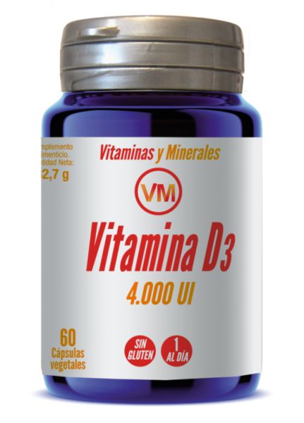 VITAMIN D3 4000 IE 60 Kap - YNSADIET