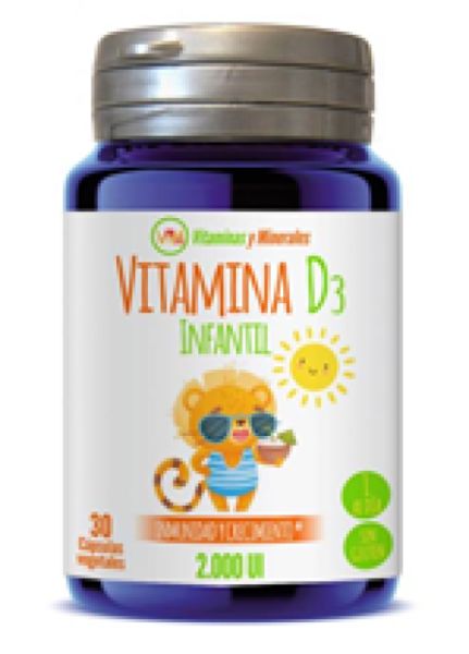 BARNVITAMIN D3 2000 IE 30 Vcaps - YNSADIET