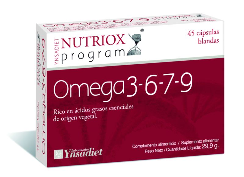 Omega 3-6-7-9 45 Parels - YNSADIET