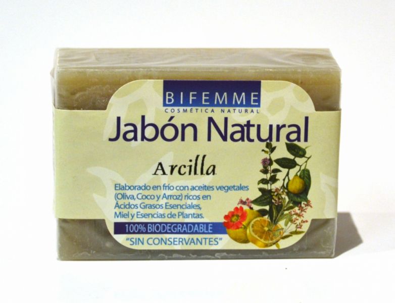 Jabón Natural Arcilla 100 g - YNSADIET