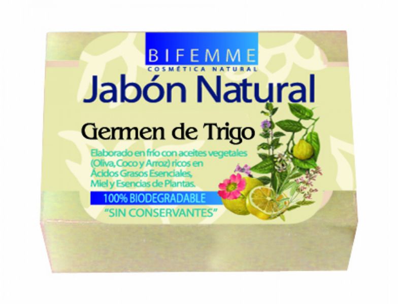 Jabón Natural Germen Trigo 100 g - YNSADIET