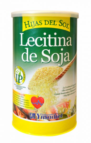 GRANULATED SOY LECITHIN GMO JAR 450 gr - YNSADIET