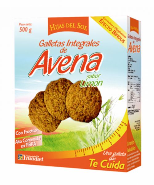 Biscoitos Fibro de Aveia 500 g - YNSADIET