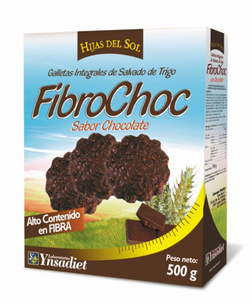 Biscoitos Integrais Fibrochoc 500 g - YNSADIET