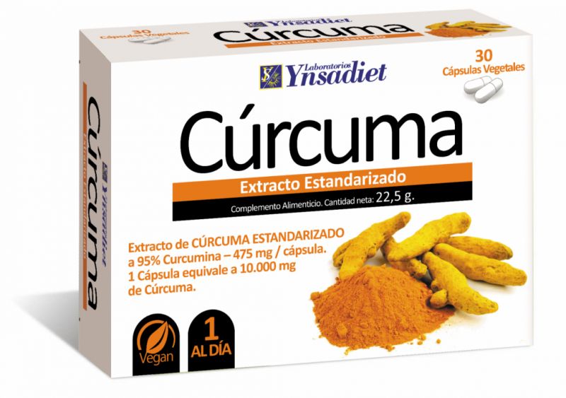 Cúrcuma 30 Cápsulas - YNSADIET