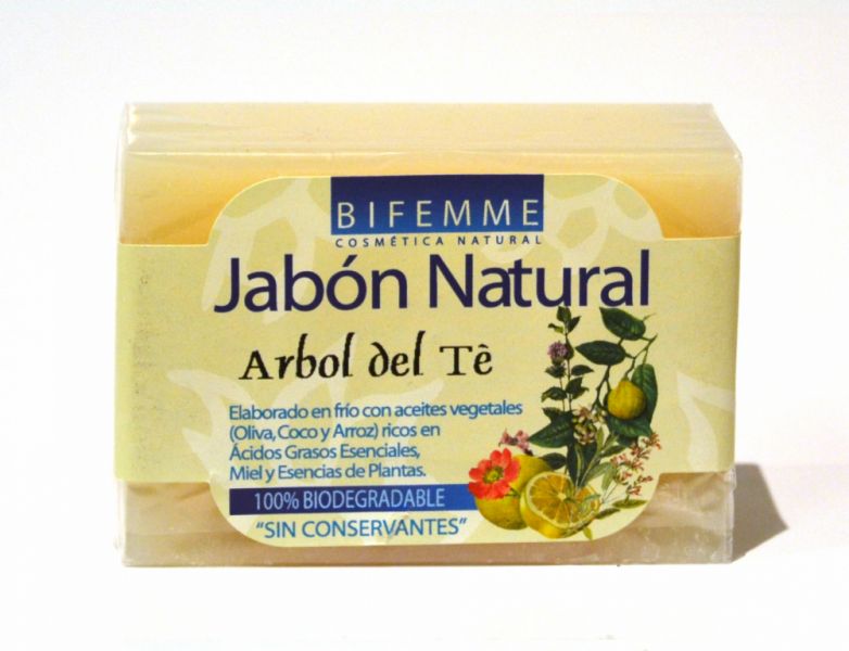 Savon à l'huile d'arbre à thé 100 g Bifemme