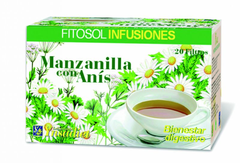 CAMOMILA COM ANIS 20 Filtros - YNSADIET