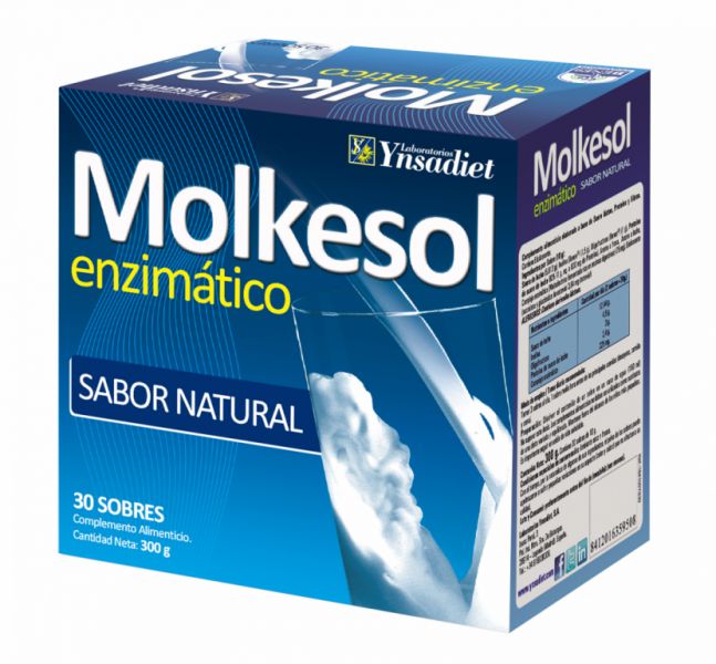 MOLKESOL ENZIMÁTICO NATURAL 30 Envelopes