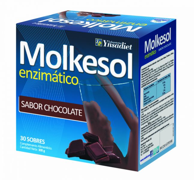 MOLKESOL ENZIMÁTICO CHOCO 30 Sachês - YNSADIET