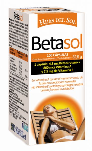 Betasol 100 parels - YNSADIET