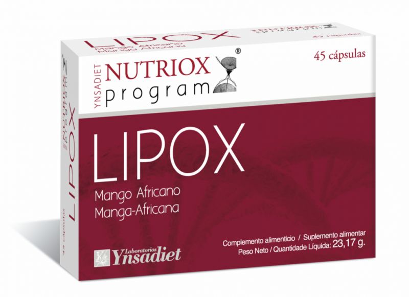 LIPOX AFRICAN MANGO 45 Caps NUTRIOX - YNSADIET