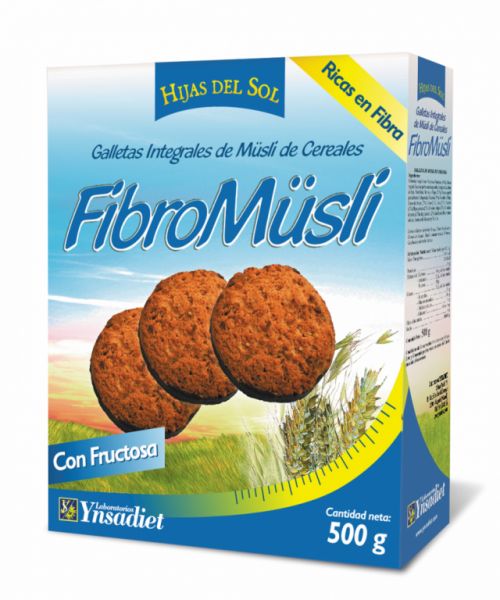 Fibromuesli amb Muesli de Cereals 500 g - YNSADIET