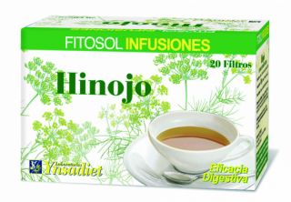 Comprar YNSADIET Hinojo 20 Filtros Por 2,95€