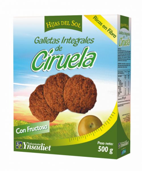 Galeta fibre Pruna 500 g - YNSADIET