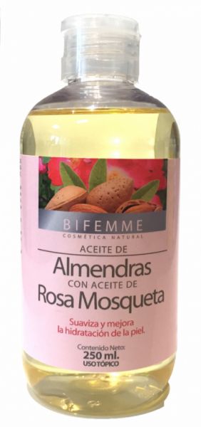 Óleo de Amêndoa e Rosa Mosqueta 250 ml