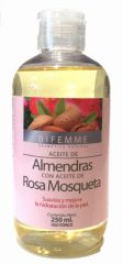 Acheter YNSADIET Huile d'amande et de rose musquée 250 ml Par 7,50€