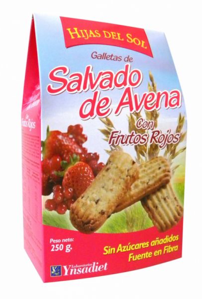 Biscotto Avena e Frutti Rossi 250 g - YNSADIET