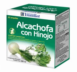 Buy YNSADIET Artichoke With Fennel 20 Ampoules By 22,30€