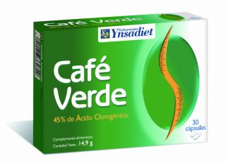 Comprar YNSADIET Cafè Verd 30 Càpsules Per 9,30€