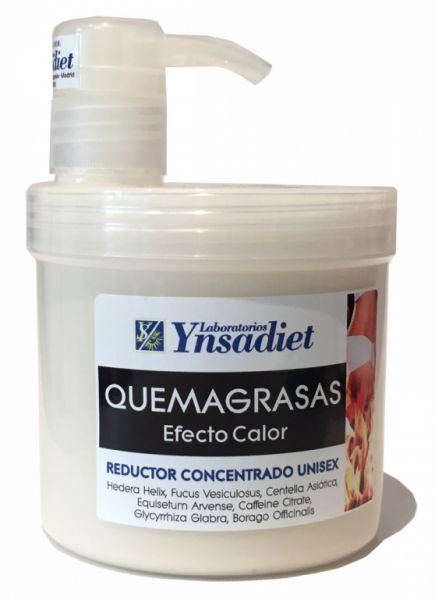 QUEMAGRASAS EFECTO CALOR 500 ml - YNSADIET