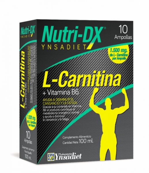 L-Carnitin 10 Ampullen Nutri DX - YNSADIET