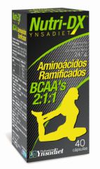 Acheter YNSADIET Acides Aminés Ramifiés 40 Gélules Nutri DX Par 8,70€