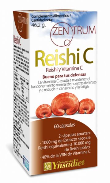 REISHI C ZENTRUM 60 CAPSULAS - YNSADIET