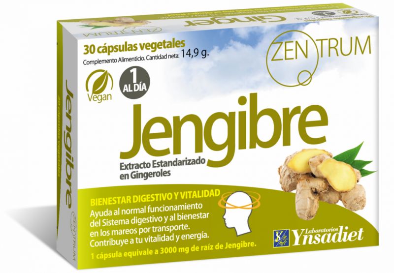 ZENTRUM GINGEMBRE 30 Capsules - YNSADIET