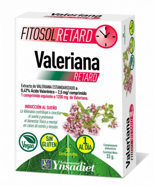 Fitosol Valeriana Retard 30 Compresse - YNSADIET