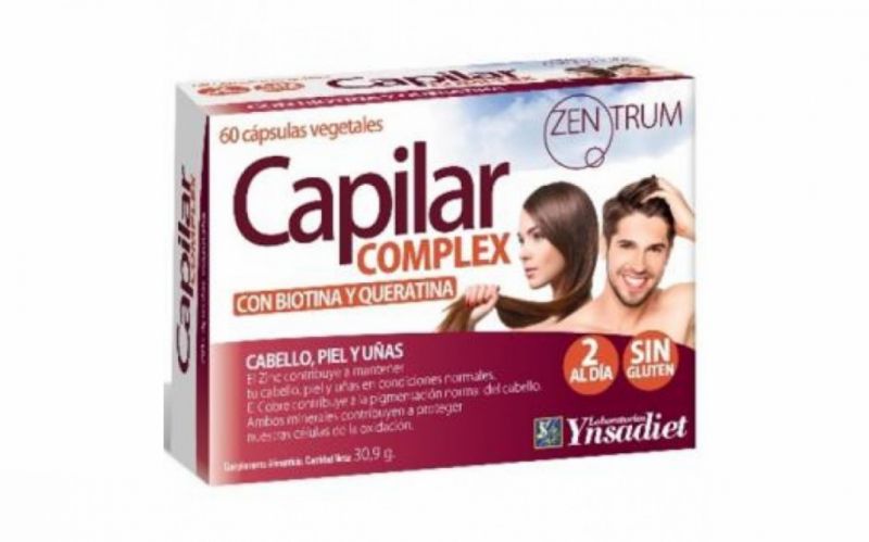 Capilar Complex Zentrum 60 Plantaardige capsules