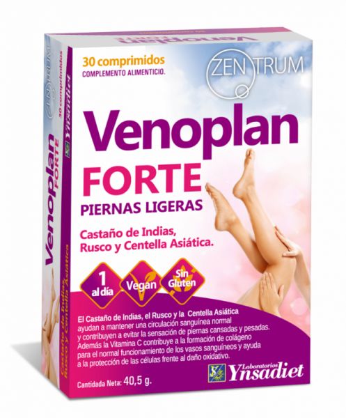 ZENTRUM VENOPLAN FORTE 30 Comp - YNSADIET