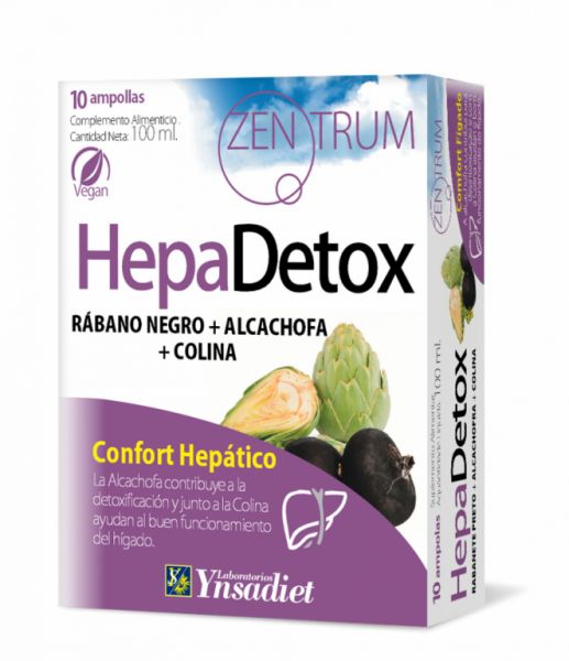 ZENTRUM HEPADETOX 10 Amp - YNSADIET