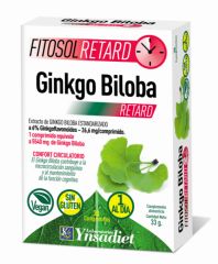 Acheter YNSADIET Ginkgo Biloba Retard 30 Comprimés Fitosol Par 12,65€