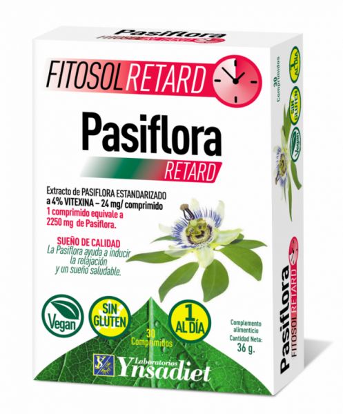 PASIFLORA FITOSOL RETARD 30 Comp - YNSADIET