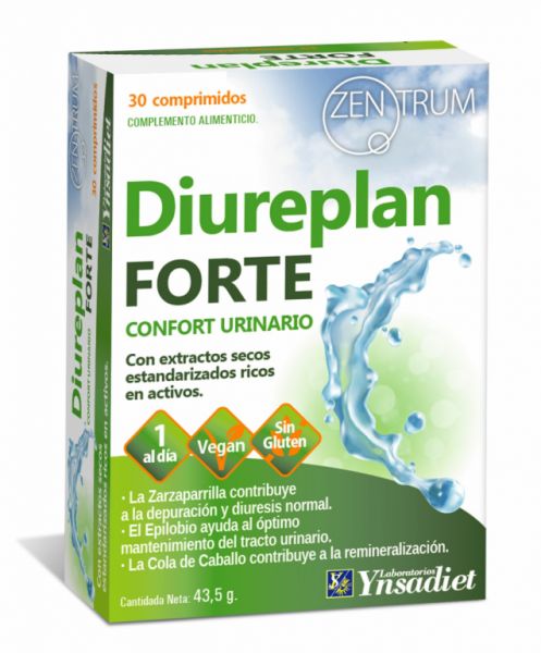 ZENTRUM DIUREPLAN FORTE 30 COMPR. - YNSADIET