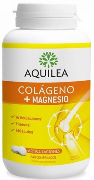 Colágeno y magnesio sabor limón 240 Comprimidos masticables